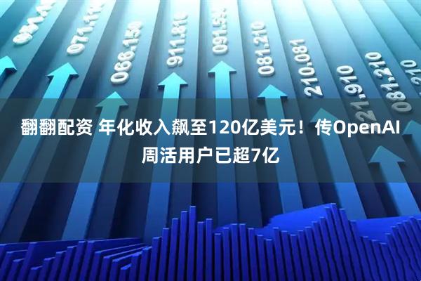 翻翻配资 年化收入飙至120亿美元！传OpenAI周活用户已超7亿
