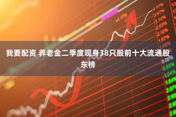 我要配资 养老金二季度现身38只股前十大流通股东榜